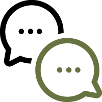 Icon Sprechblasen